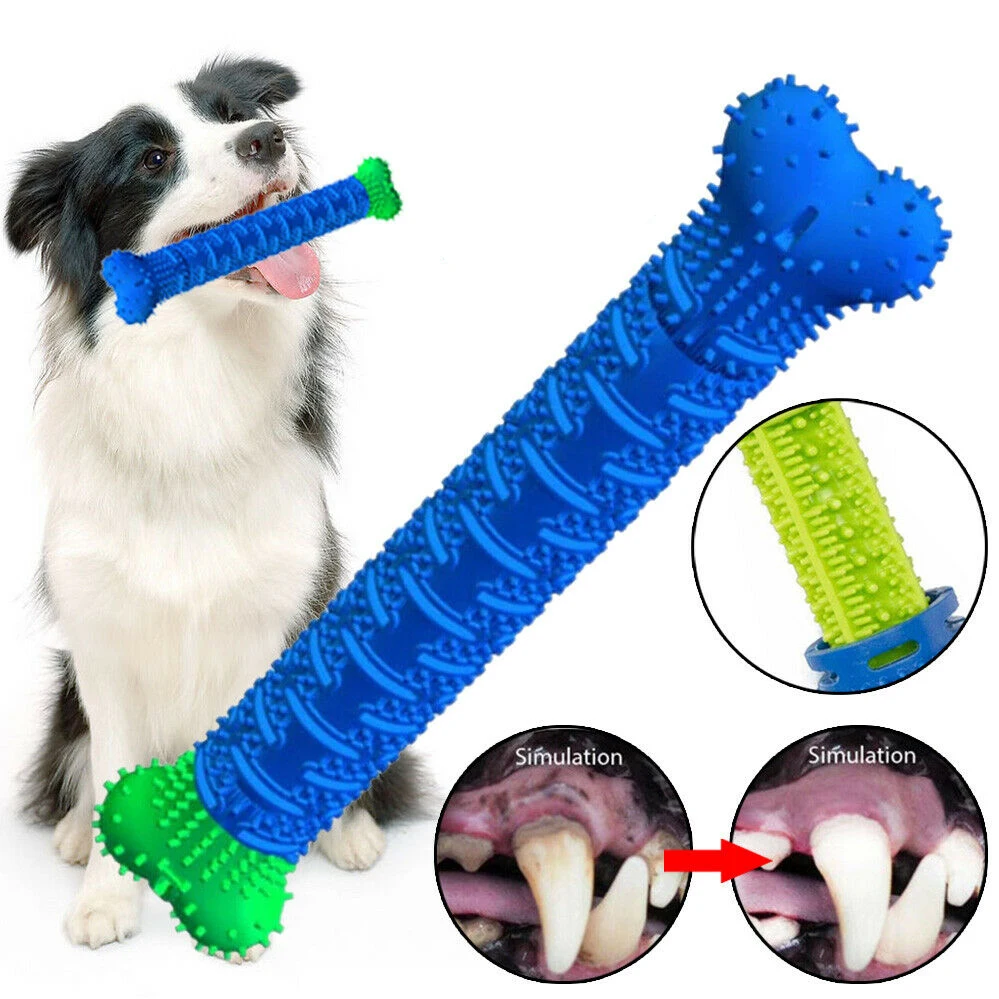 

Зубная щетка для животных жевательная игрушка для собак, массажер для чистки зубов щенков, игрушки для чистки зубов, Многофункциональный си...
