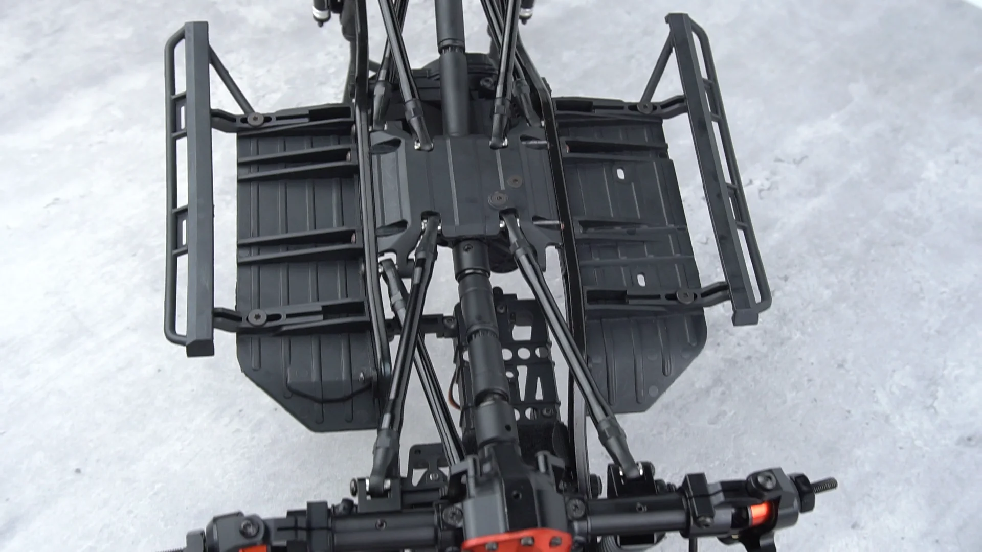 AXSPEED 10 шт. тяги из алюминиевого сплава звенья шасси и пластмассовый конец стержня