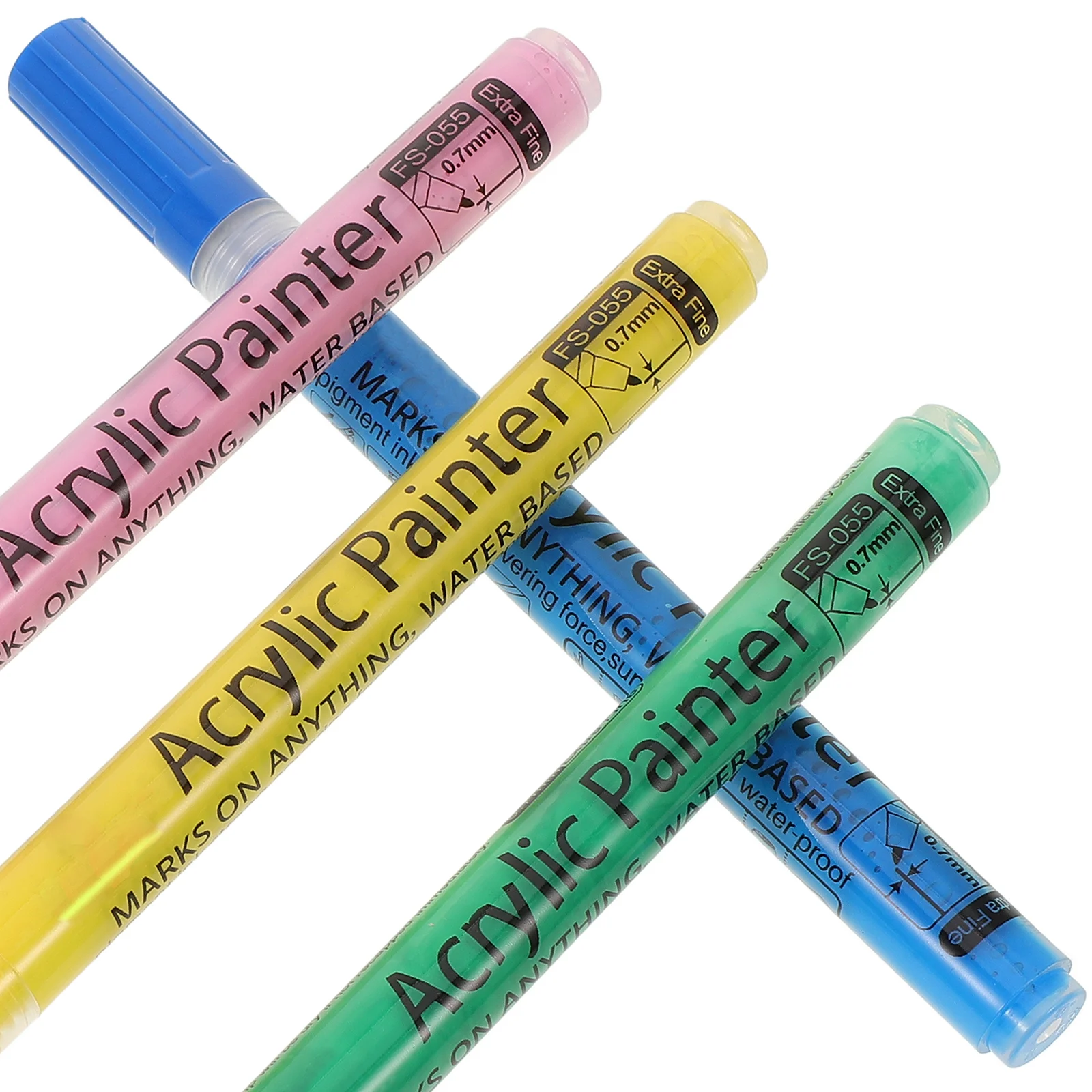 4 шт. аксессуары пеленальная ручка маркеры прецизионные пластиковые клюшки для