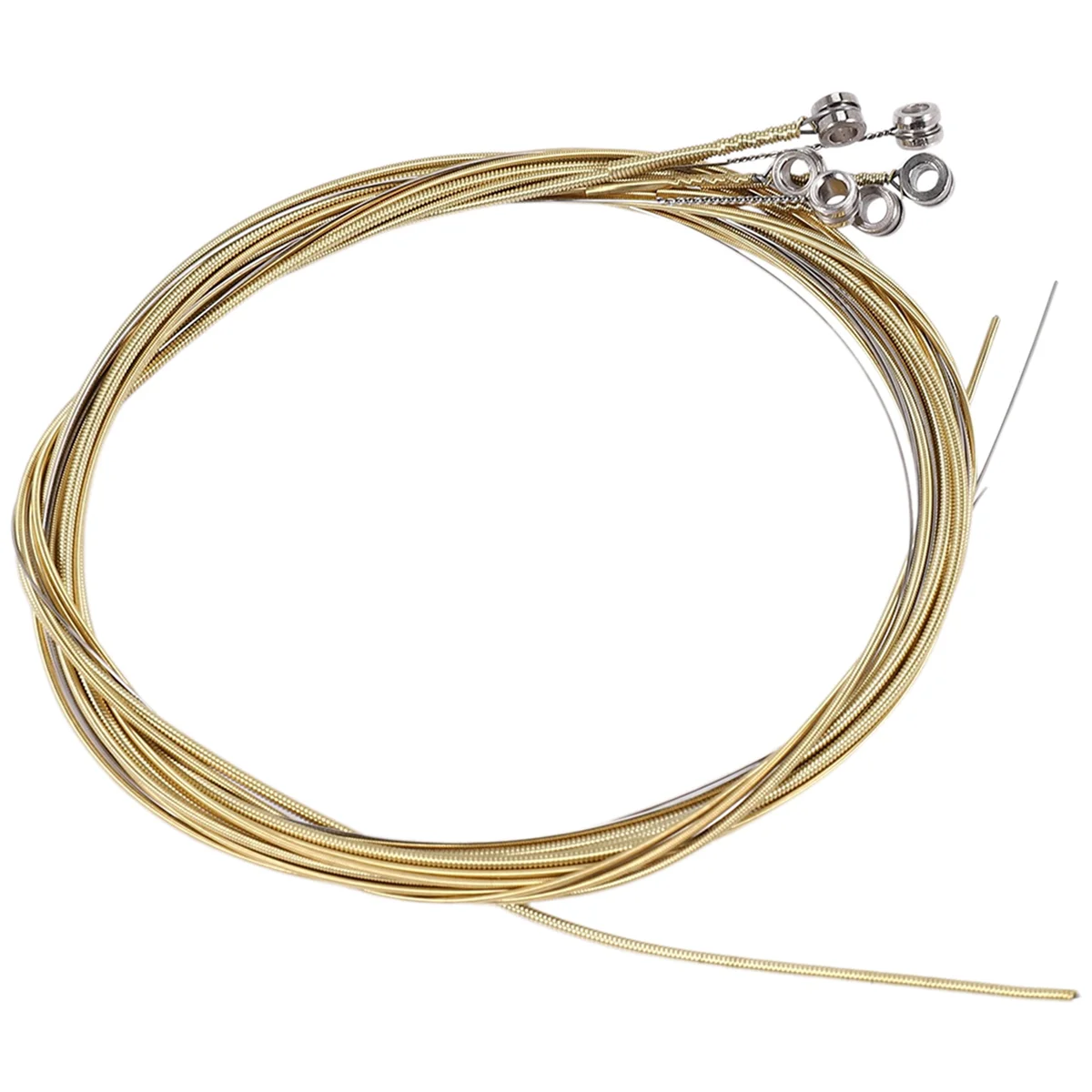 6 шт. сменные стальные струны для акустической гитары