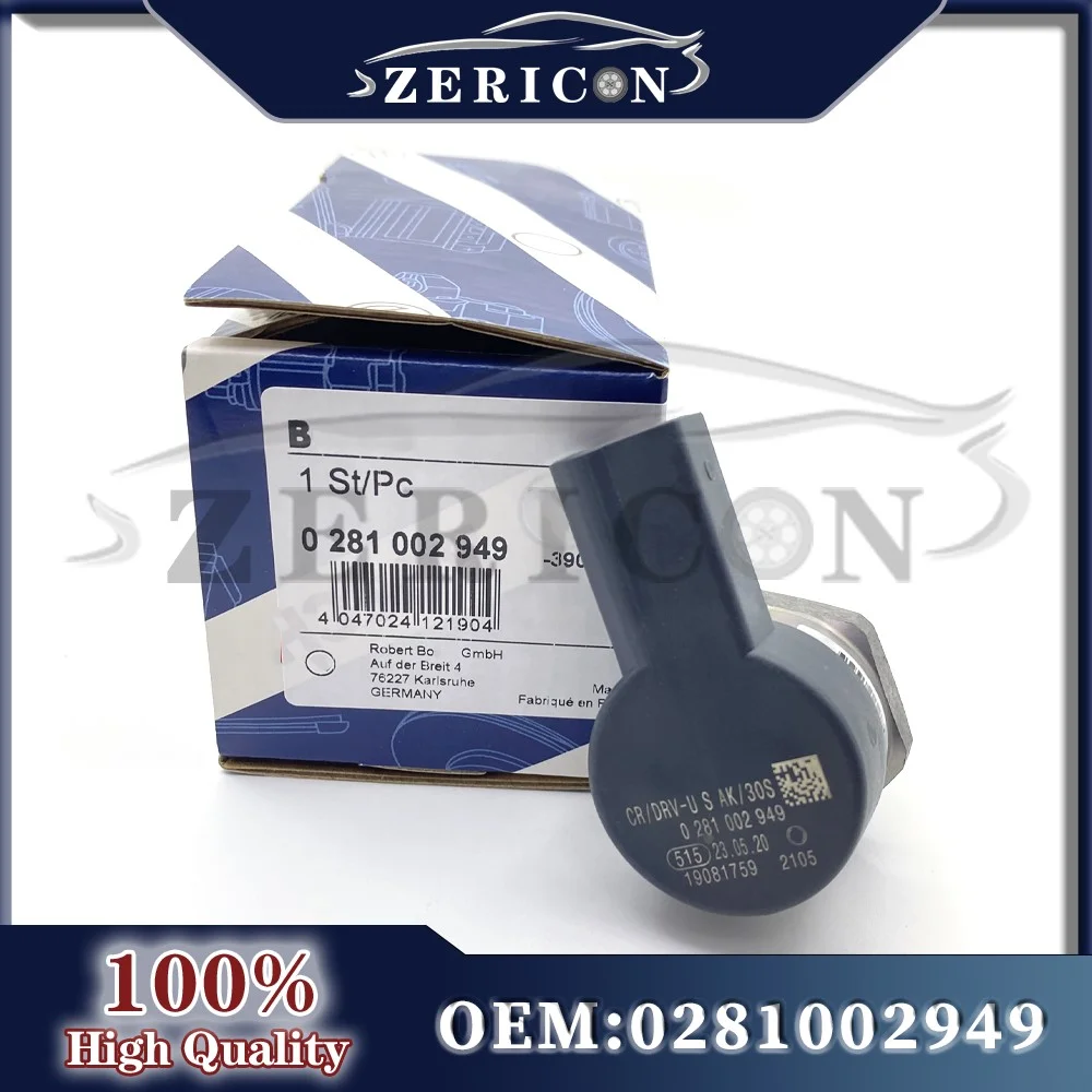 

1PCS 0281002949 Fuel Pressure Regulator Metering Valve 13537801992 0445010572 for BMW 1 3 5 Series X3 E83 X5 E53 E87 E90 E60