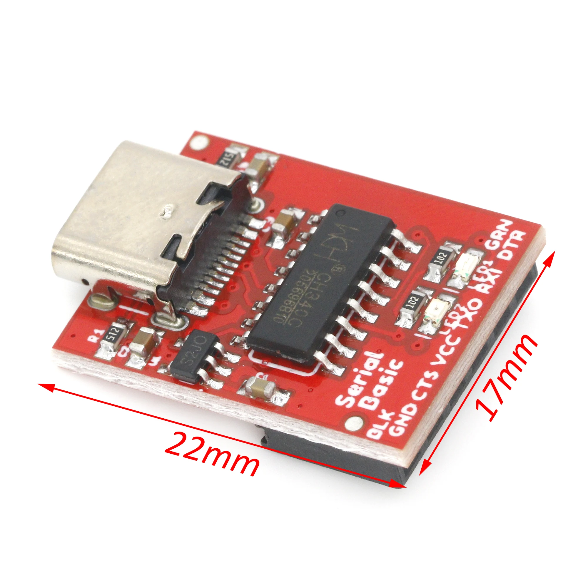 Тип C в TTL последовательный порт CH340C модуль CH340 USB шина преобразования чип ISP