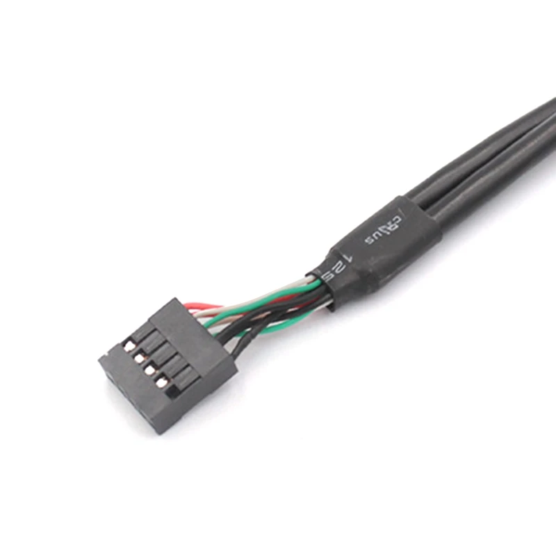 Y1UB 2 порта USB2.0 USB 2.0 гнездо к материнской плате 9-контактный адаптер PCI-кабеля