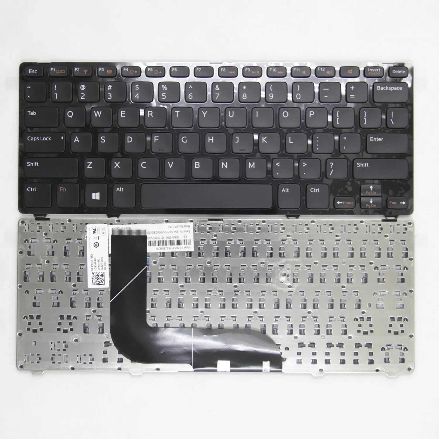 

100%New Original US Dell Inspiron 14z 5423 14ZR-1316 1618S 13Z-5323 Vostro 3360 P31G P35G English Laptop Keyboard 11K53US6442W