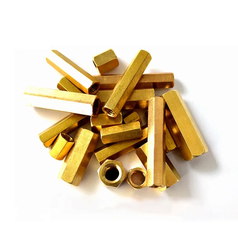 1 шт. латунные двухпроходные шестигранные гайки проставка для материнской платы