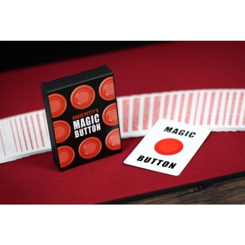 Magic Buttonby Craig Petty Card Магия и карточные трюки Уловки Крупный план Магия Реквизит Иллюзии Уличная магия Забавные игры-волшебники (art.: 3920d28f8ca32) - 3920d28f8ca32