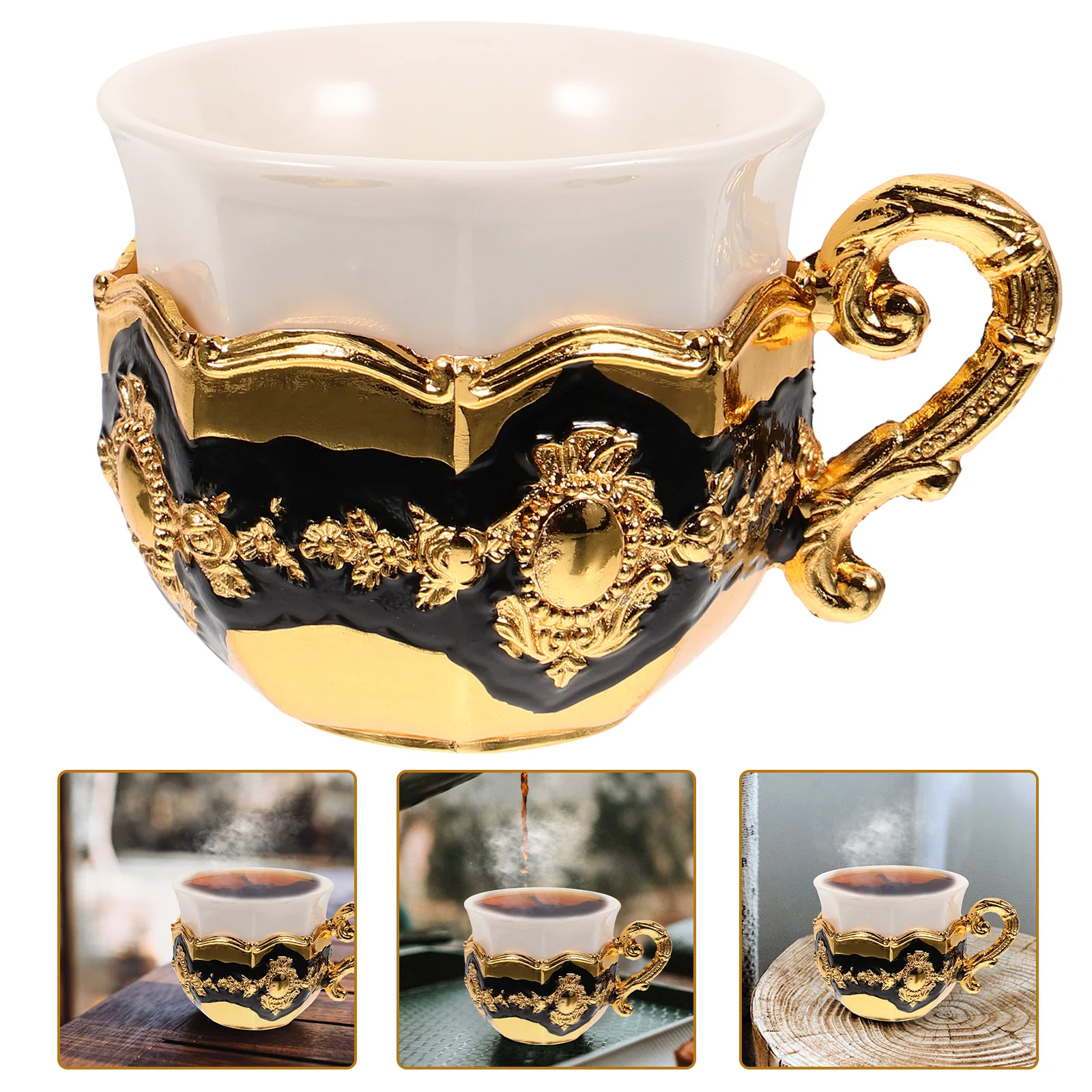 

Кофейные стаканы декоративная чашка для воды питьевые стаканы в европейском стиле винтажные Чайные Напитки
