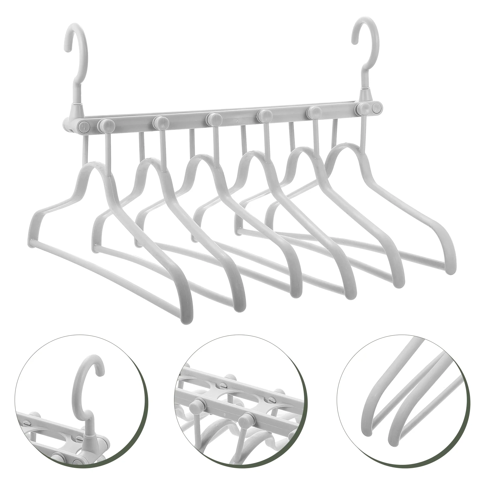 

Hanger Hangers Clothes Closet Organizer Rack Space Coat Wardrobe Small Clothing Saving Pants Storagesaver Multi Layer Drying