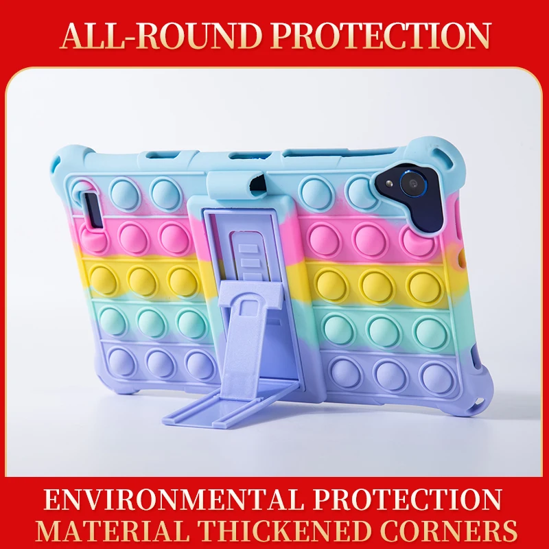

Case for Samsung Galaxy Tab A7 Lite 8.7" 2021 SM-T220 T225 Tablet Kids safe Silicone Case for Galaxy Tab A8 2019 with Strap pen