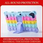 Чехол для Samsung Galaxy Tab A7 Lite 8,7 дюйма, 2021 дюйма, детский безопасный силиконовый чехол для планшета Galaxy Tab A8 2019 с ремешком и ручкой