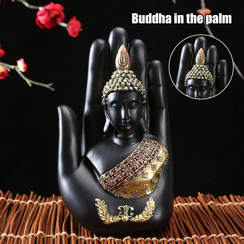 Статуя ремесла в китайском стиле Дзен Ретро чжунфо Декор для дома офисное