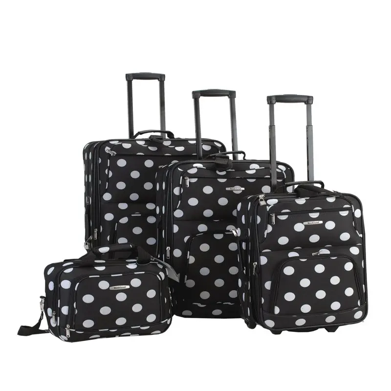 

Luggage Galleria 4 Piece Softside Expandable Luggage Set F46