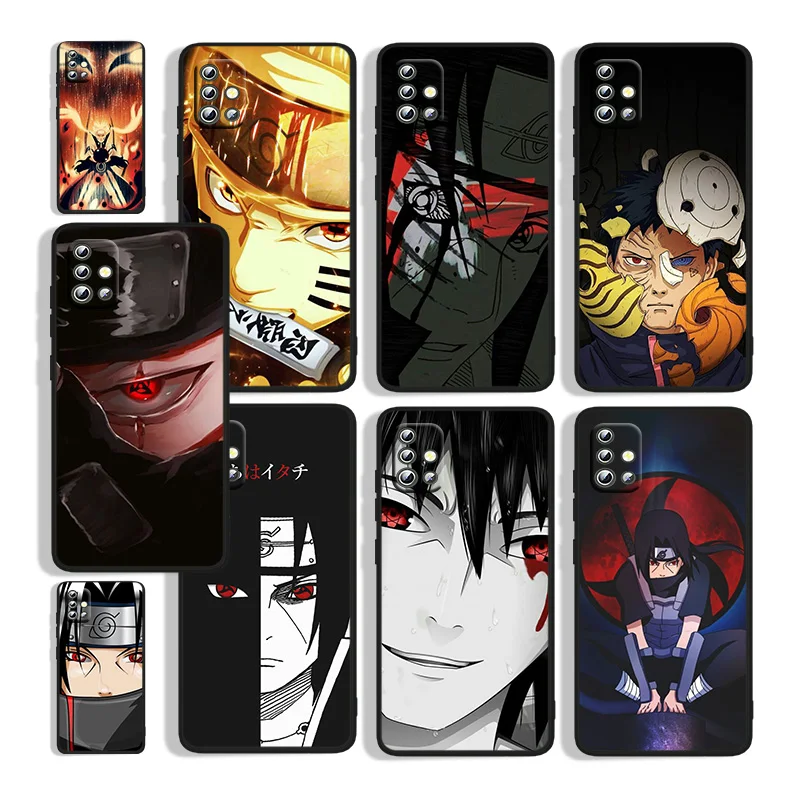 

Fashion Naruto Kakashi For Samsung A73 A72 A71 A53 A52 A51 A41 A33 A32 A31 A22 A21S A13 A12 A03S A02 5G Black Phone Case