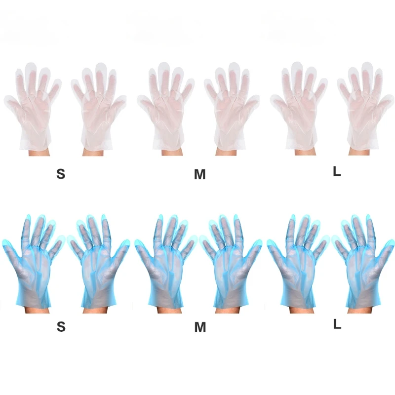 

100PCS Disposable Gloves Multi-functional Gloves for Kitchen Cooking Household