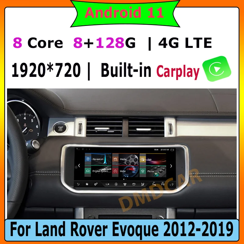 

Android 11 8+128G Car dvd radio multimedia Player GPS For Land Rover Range Rover Evoque LRX L538 Vogue L405 Sports L494 DISCOVE