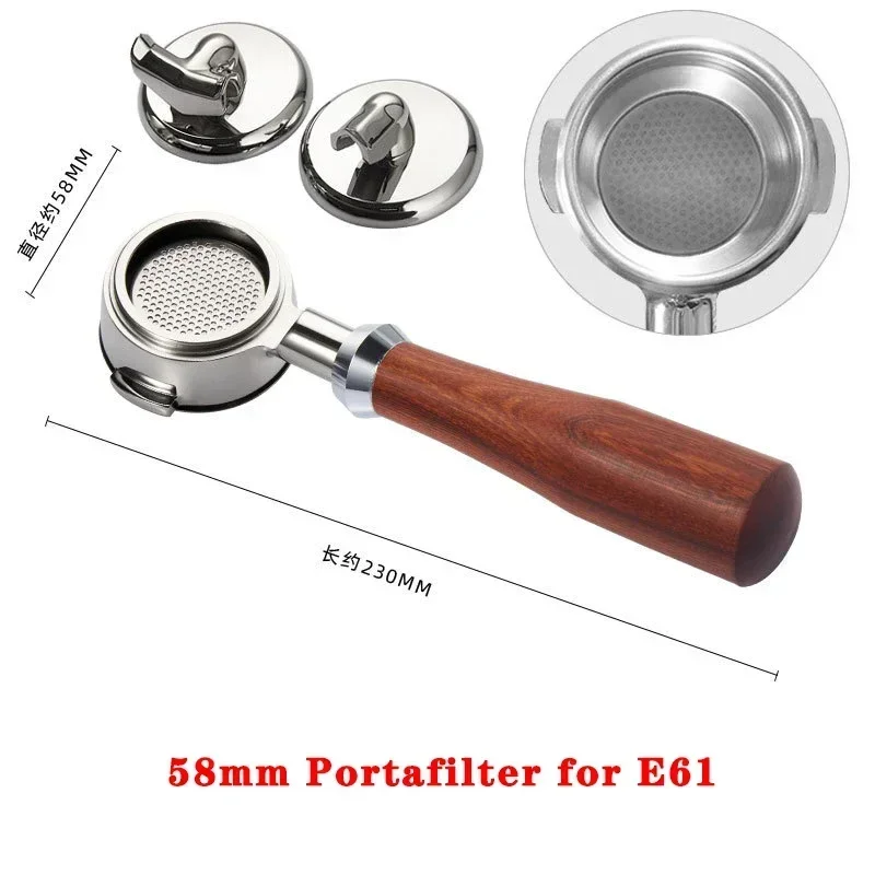 

Портафильтр для кофе 58 мм 3 в 1 нержавеющая сталь