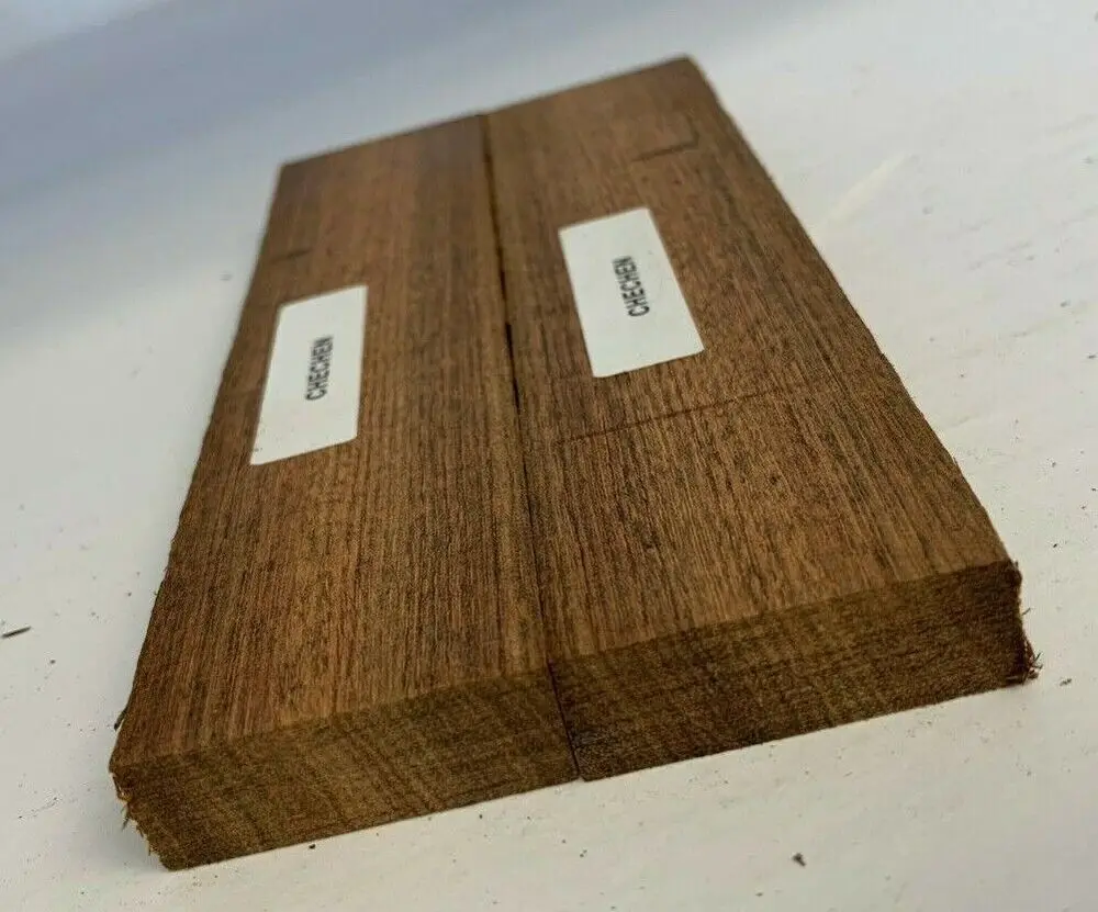 

Combo Pack of Chechen Knife Blanks/Knife Scales Bookmatched - 5" x 1-1/2" x 3/8"