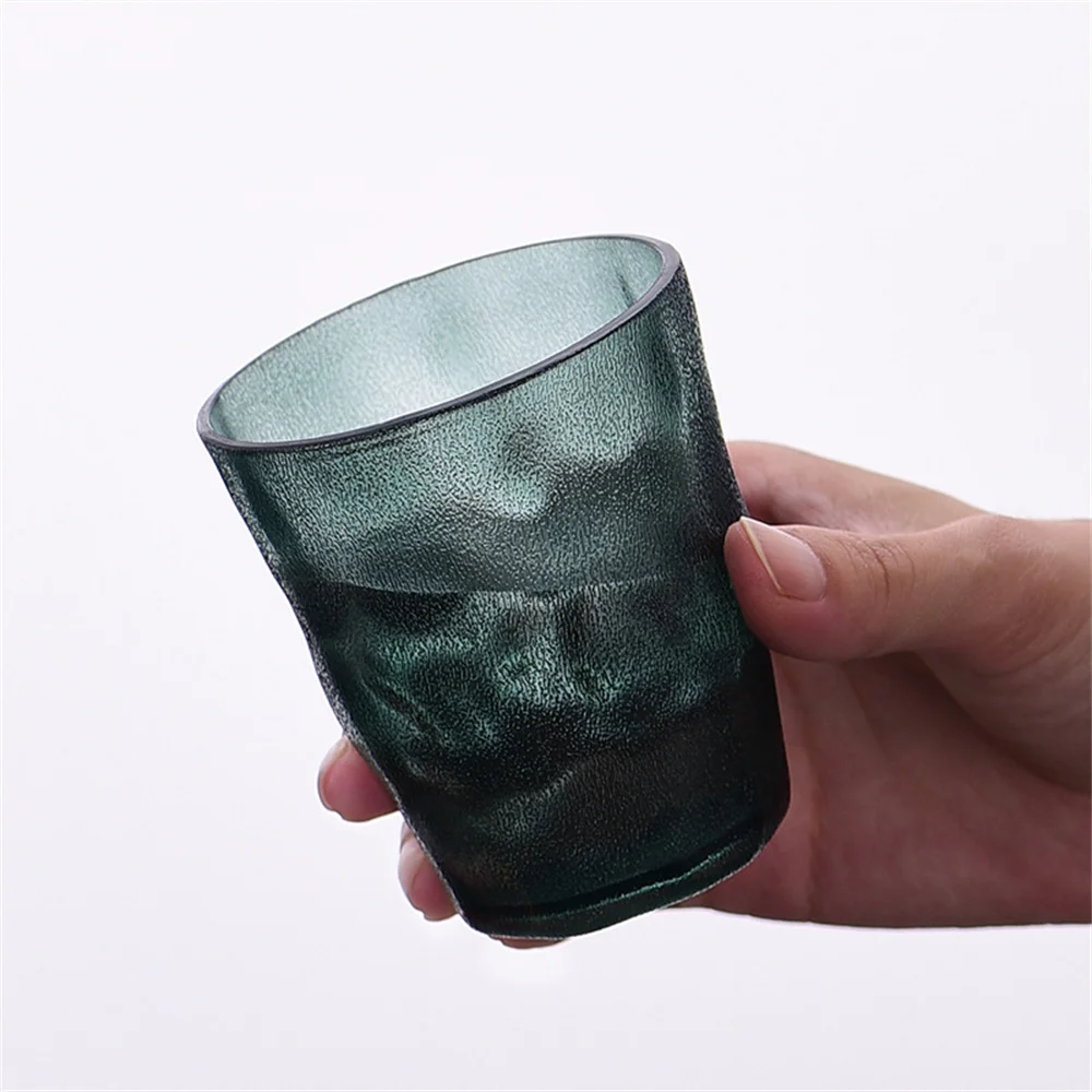 

Frosted Acrylic Cup Transparent Color Water Cup Portable Drink Cup Kitchen Accessories Glacier Cup Glasses Beer Cup Household