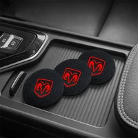car anti slip coaster auto cup holder mat pad interior accessories for dodge journey charger challenger caliber nitro ram dart