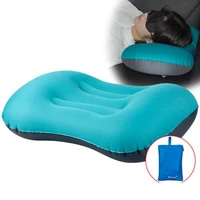 portable travel inflatable pillow outdoor mats camping pillow multifunctional outdoor camping mat soft for hiking sleeping gear