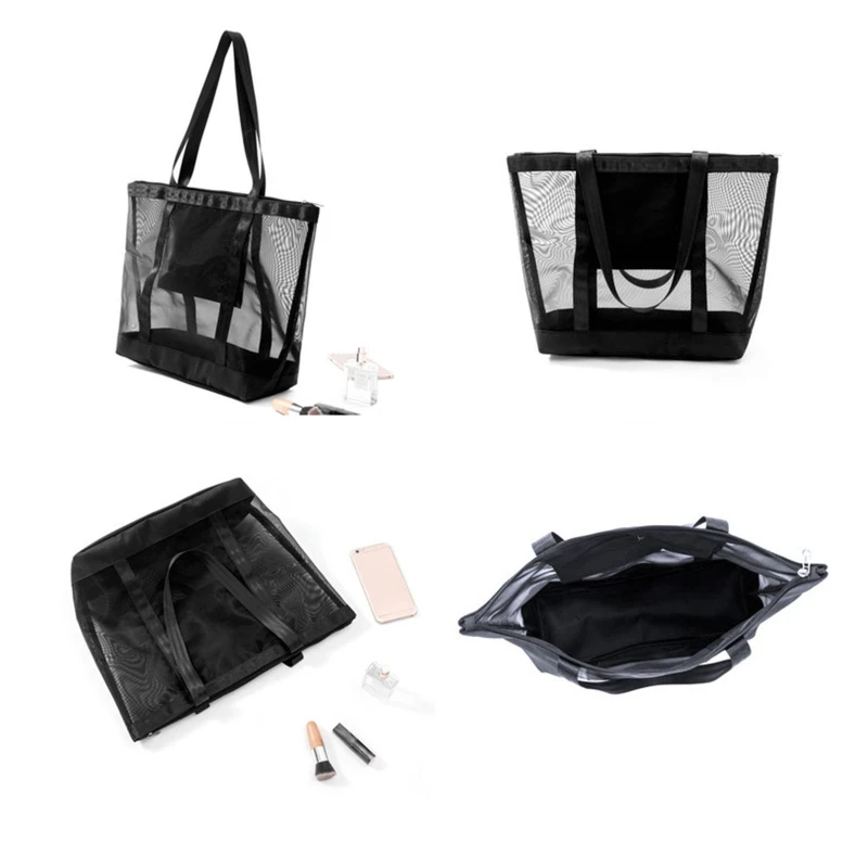 

Легкая сетчатая сумка для хранения в тренажерном зале, сумка для душа, портативная дорожная сумка для ванной, органайзер для одежды, идеальн...