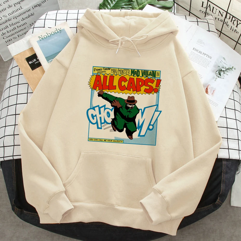 

Женская зимняя Толстовка Mf Doom с капюшоном