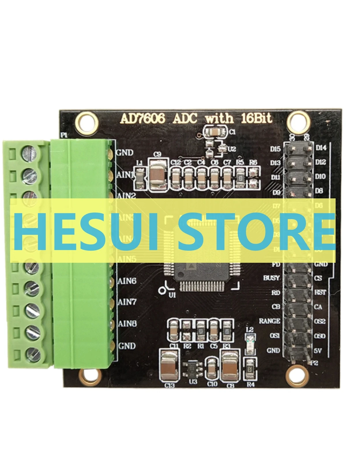 AD7606 Многоканальный модуль сбора данных AD 16-битный АЦП 8-канальный синхронный