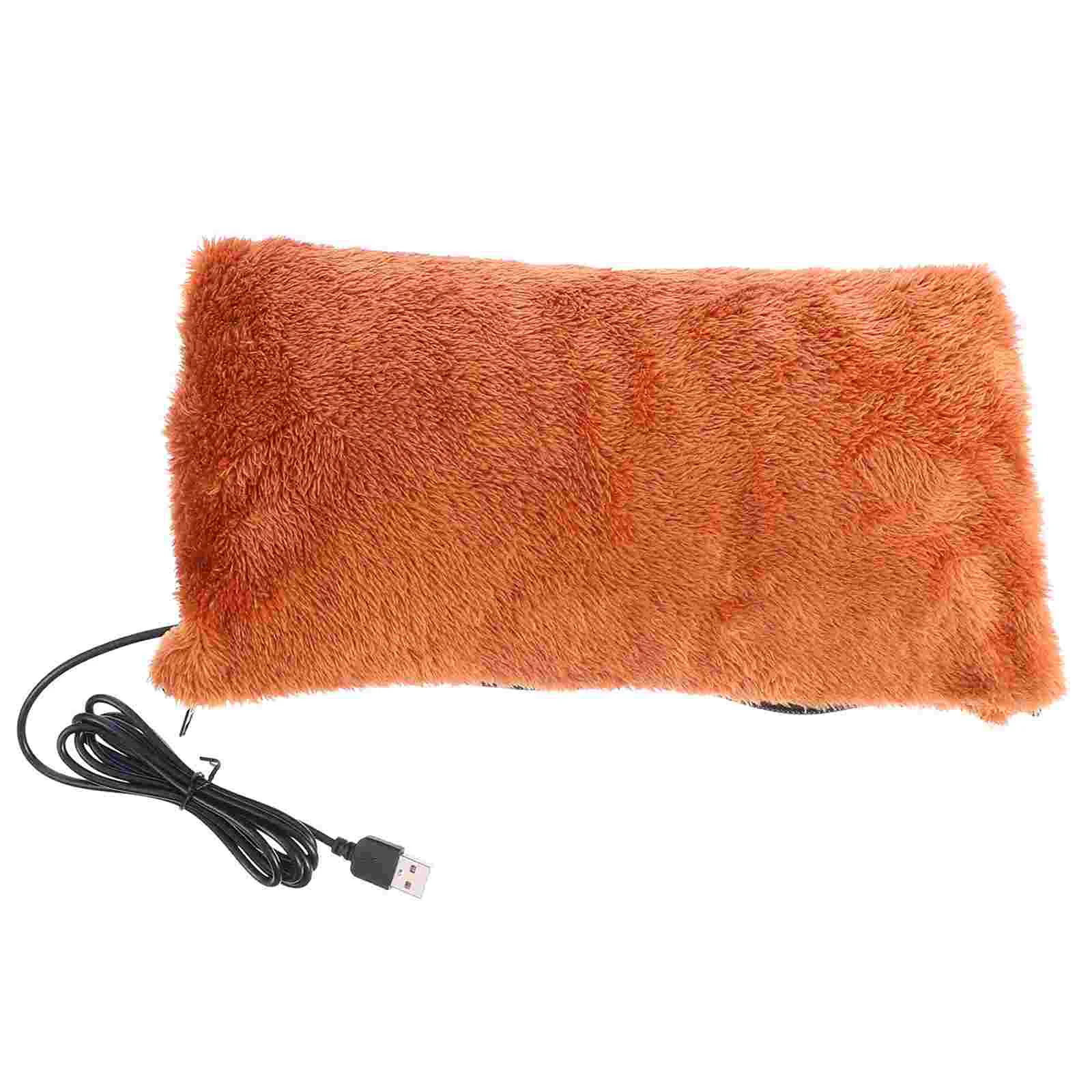 

Neck Warmer Pad Plush Hugging Pillow Hand Warmers Gloves Heated Outdoor Heating Portable