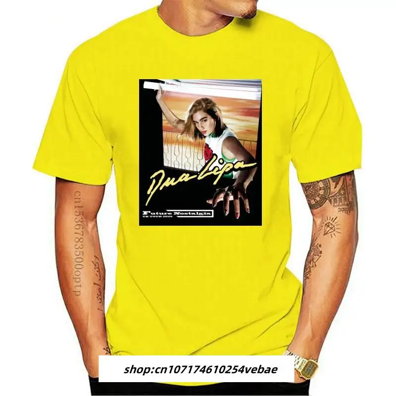 

Новинка, Мужская футболка Funy с принтом Dua Uk Lipa Tour 2023, женская футболка с ностальгией будущего Panglaris Tshirs (1)