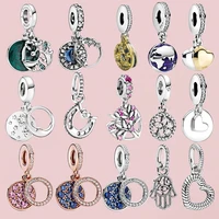 lucky horseshoe charm charms pandora 925 orginal original accesories silver beads accessories for women plata de ley jewelry diy
