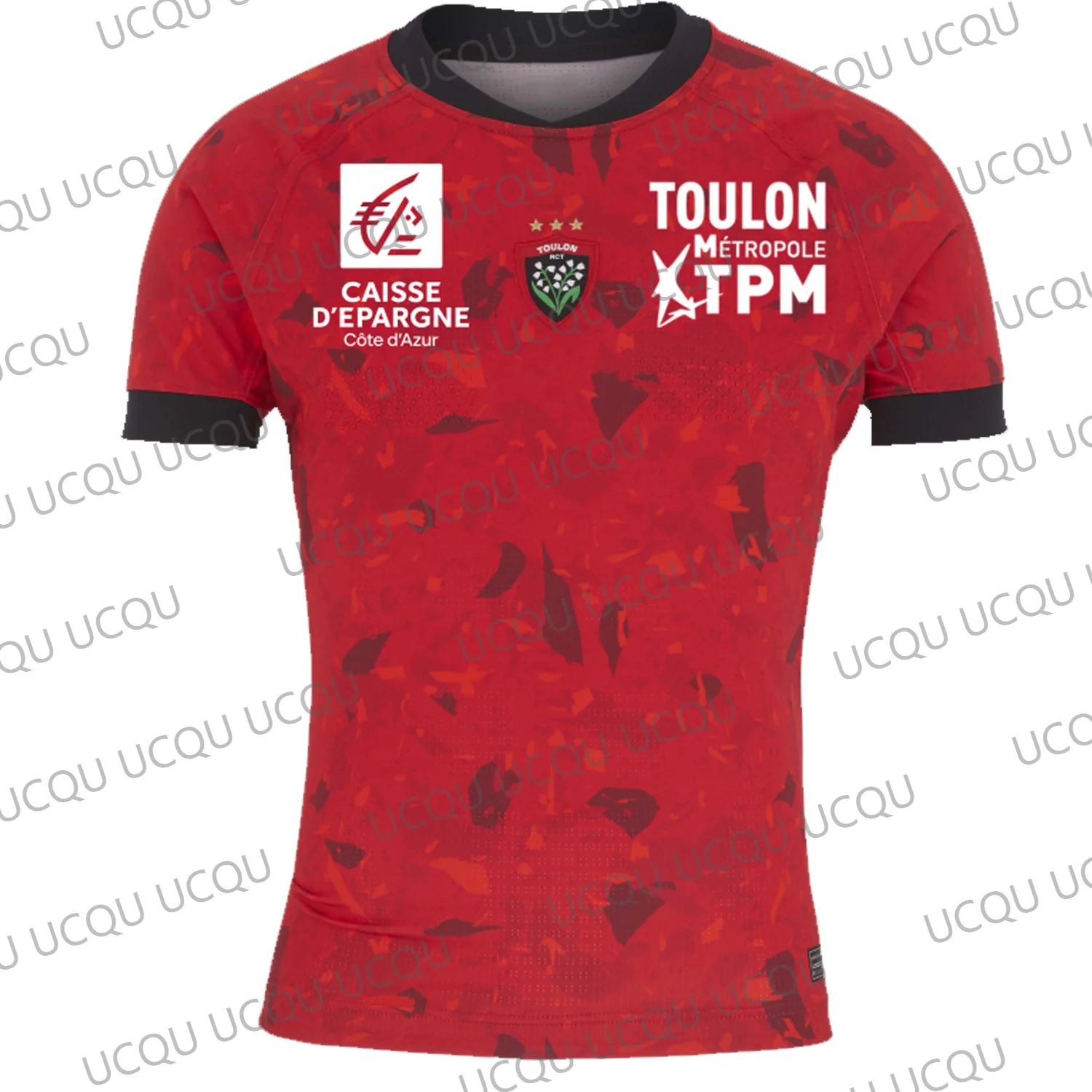 Французский Топ 2024 Футболка Большого Размера Для Регби-клуба Toulon 14 Сильный