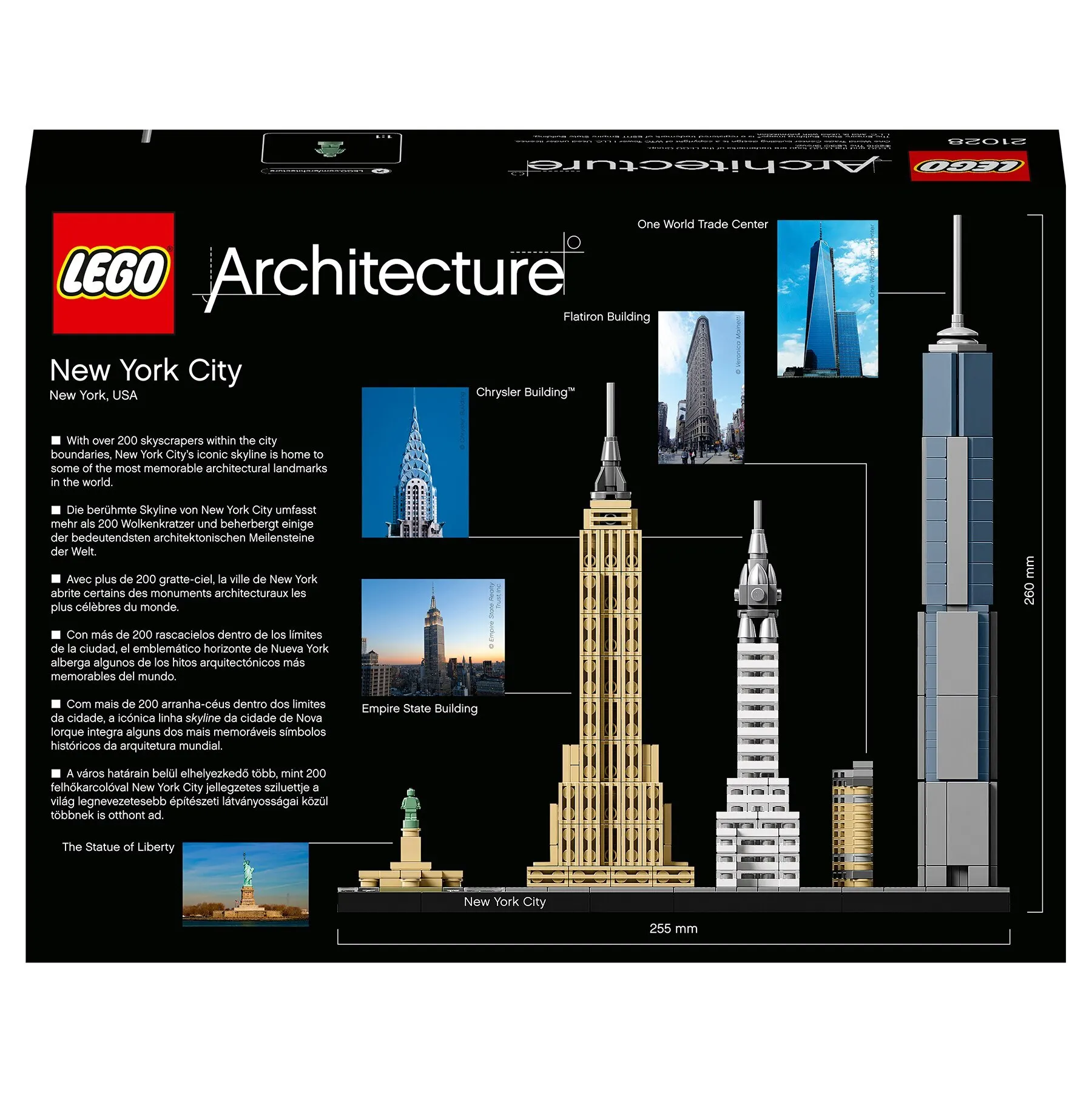 Конструктор LEGO Architecture 21028 Нью-Йорк |