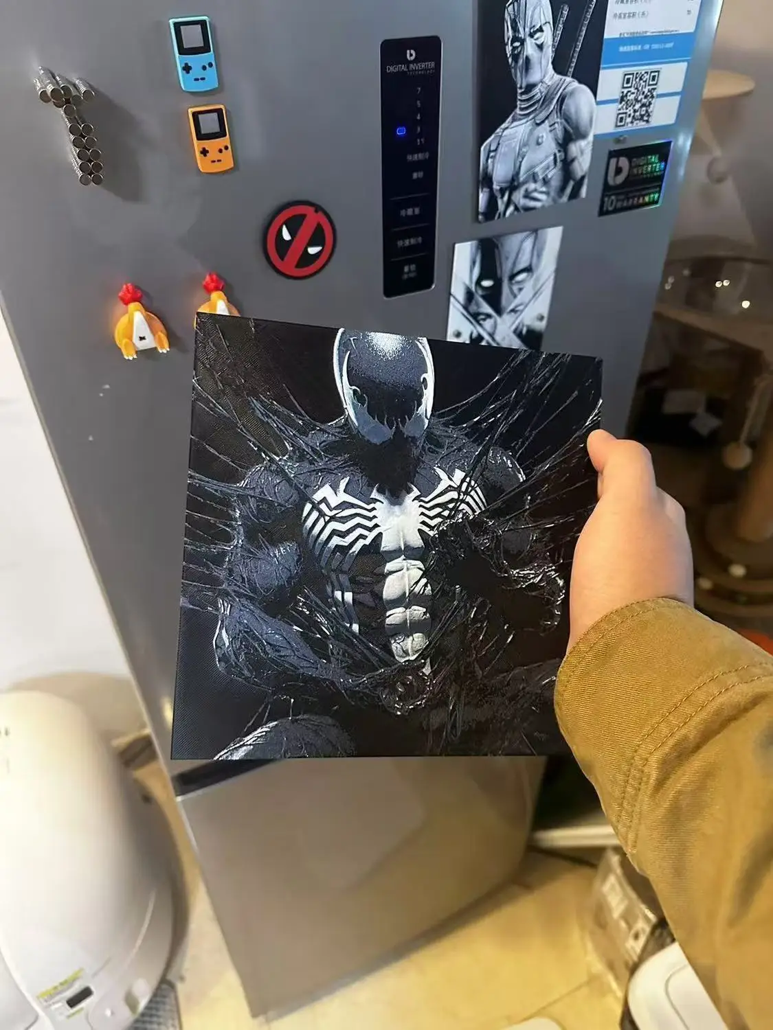 Новый магнит на холодильник с изображением Человека-паука Диснея Marvel аниме