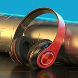 Фото Наушники Sony 2026 с RGB-подсветкой, шумоподавлением, складные, накладные, стерео, HIFI, спортивные, с поддержкой TF-карт, модель B39 №5