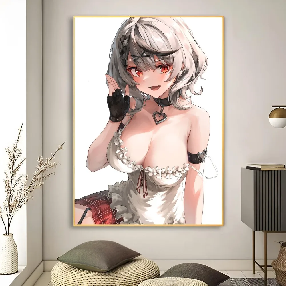 H-Hololive sakaaa Хлоя плакат наклейки фотография Декор игровая комната подарки Kawaii HD