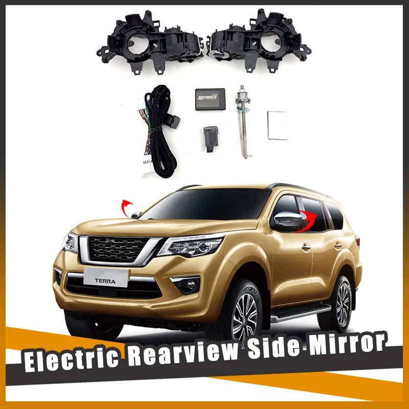 

For Nissan Terra 2019-2023 Auto Intelligent Automatic Car Electric Rearview Side Mirror Folding System Kit Module