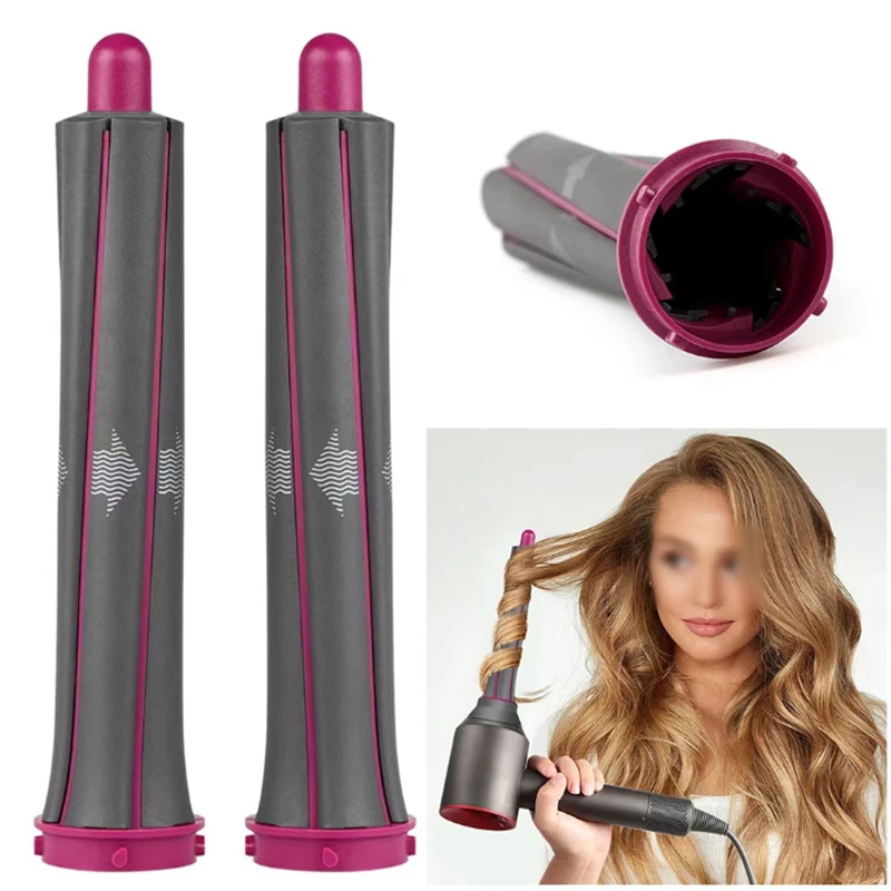 

HOT！-Hair Curling Barrels And Adapters For Dyson Supersonic Hair Dryer Curling Attachment Automatic Hair Styler Curling Tool