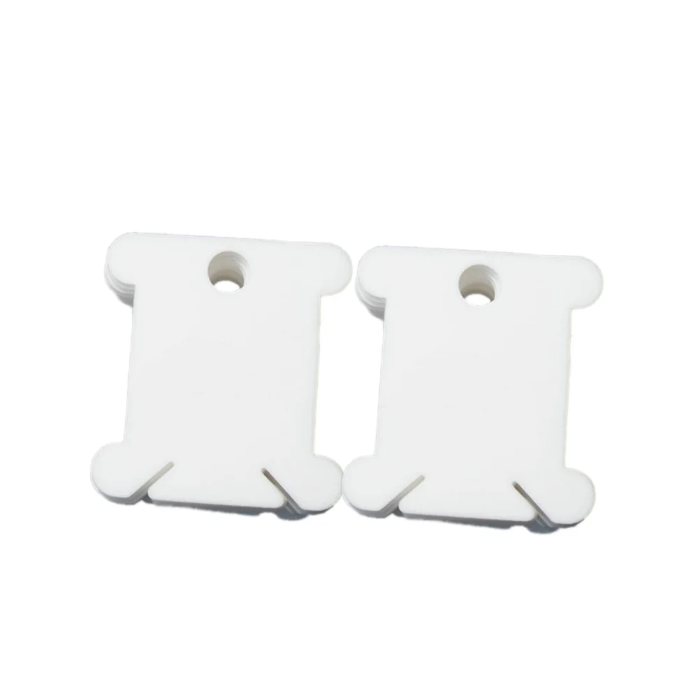 

Thread Bobbins Floss Embroidery Skein Organizer Holder Labeled Board Shape Winder Embriodery Flat Cardboard Marker
