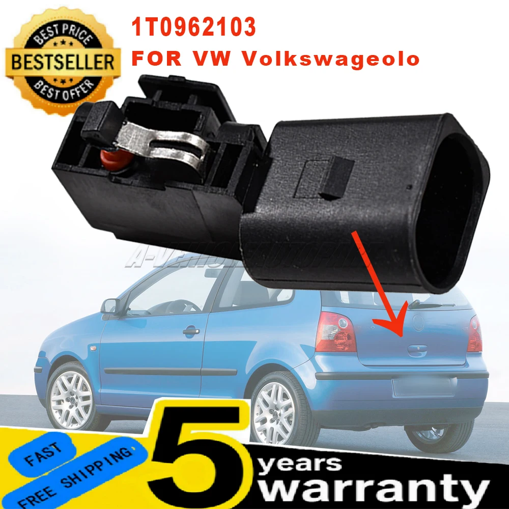 

1T0962103 1T0962103A Для VW Polo 9n Jetta A5 1K 2005-2010 Новый 1 шт. Замок цилиндра задней двери, микропереключатель, 2 контакта, автомобильные аксессуары
