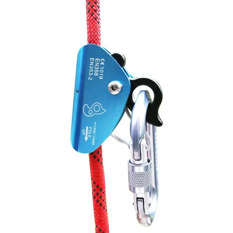 

Climbing Rope Grab Climbing Ascender Belay Device Rope Grab For Rock Climbing Mountaineering Tree Arborist Expedition Caving