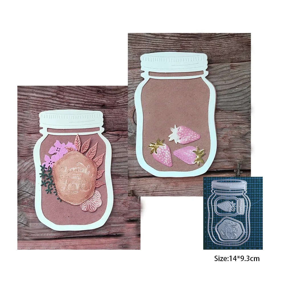 

Bottle Dies scrapbooking New Arrival Foil Paper Craft Diy for Card Making Embossing Folders MetalPunching Knives