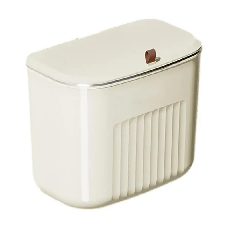 

Мусорная корзина, кухонная мусорная корзина, настенное крепление с крышкой, сверхпрочная многофункциональная корзина для хранения с большим горлышком