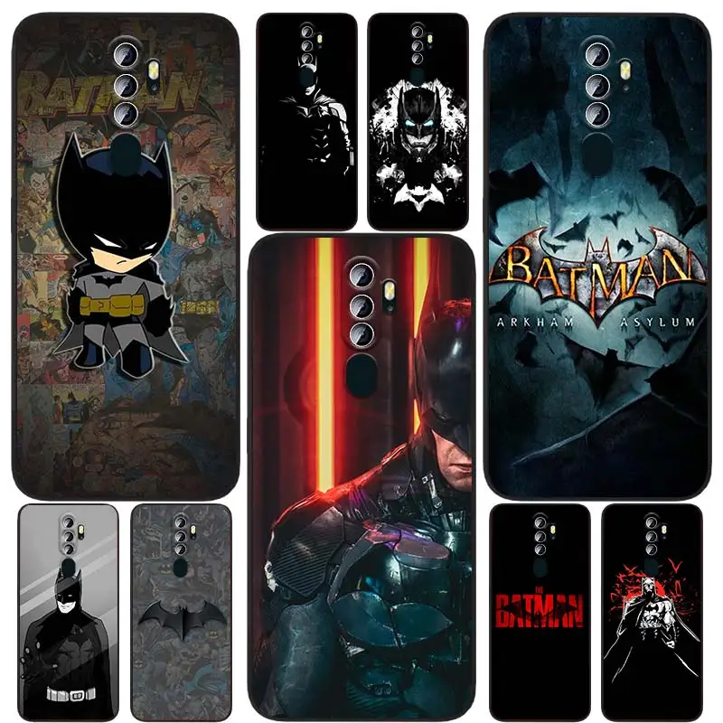 

Superhero Batman Anime Art Black Phone Case For OPPO Find X5 X3 F21 Neo Lite A96 A57 A74 A76 A72 A55 A54S A53 A53S A16 S A9