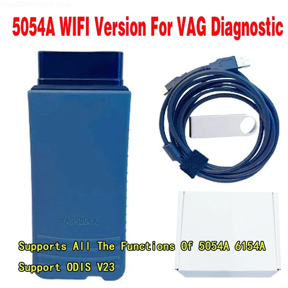 Фото Wi-Fi USB версия 5054A, оптовая продажа с фабрики, поддержка последней версии OD V23, Бесплатная техника-E V14.1, 5054 Полная поддержка V-Au-di Sk-da №2