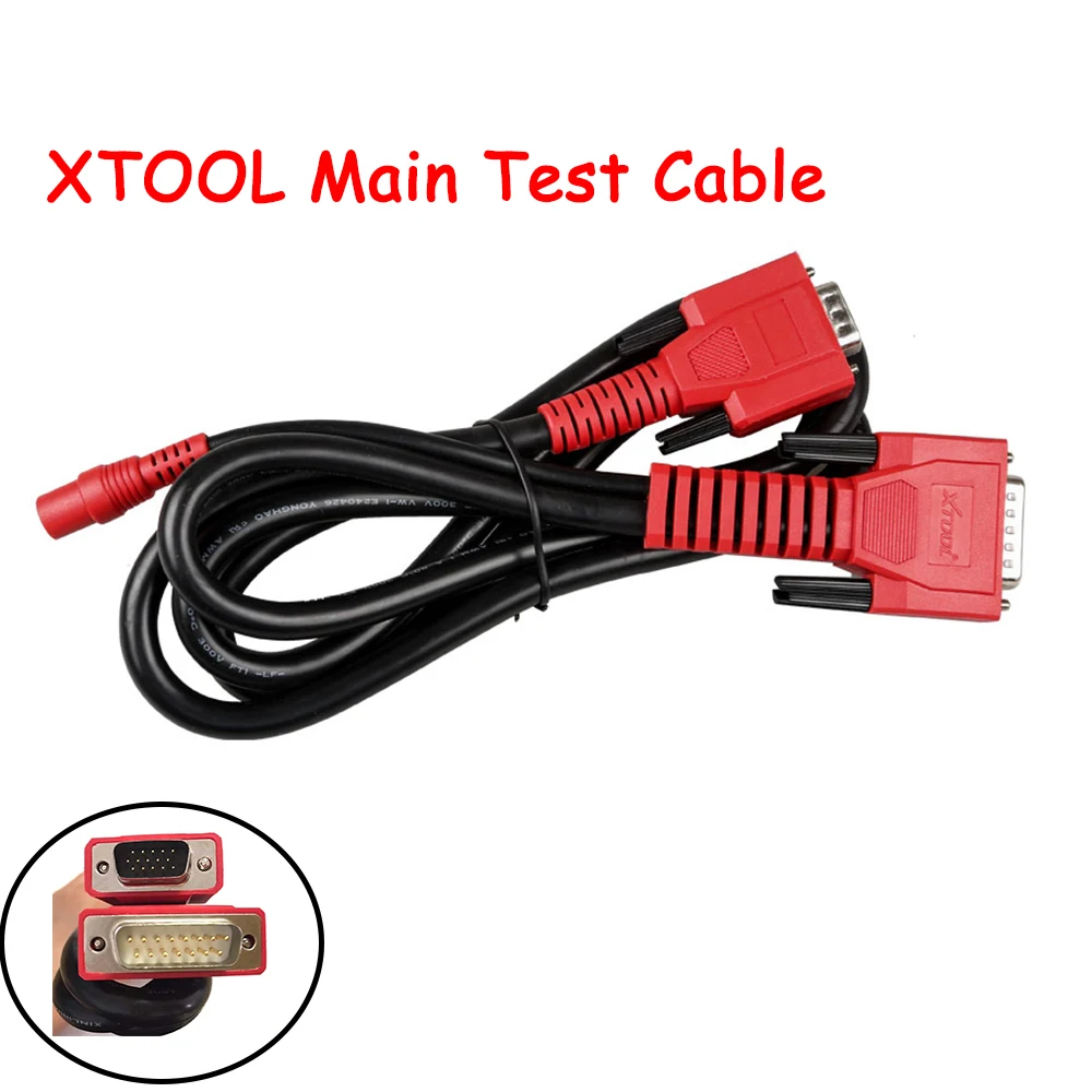Фото Кабель XTOOL OBD2 16-контактный основной тестовый кабель для X100 PAD2/PAD2 Pro X-100 PAD 2 Интерфейс OBD 2 и разъем №1