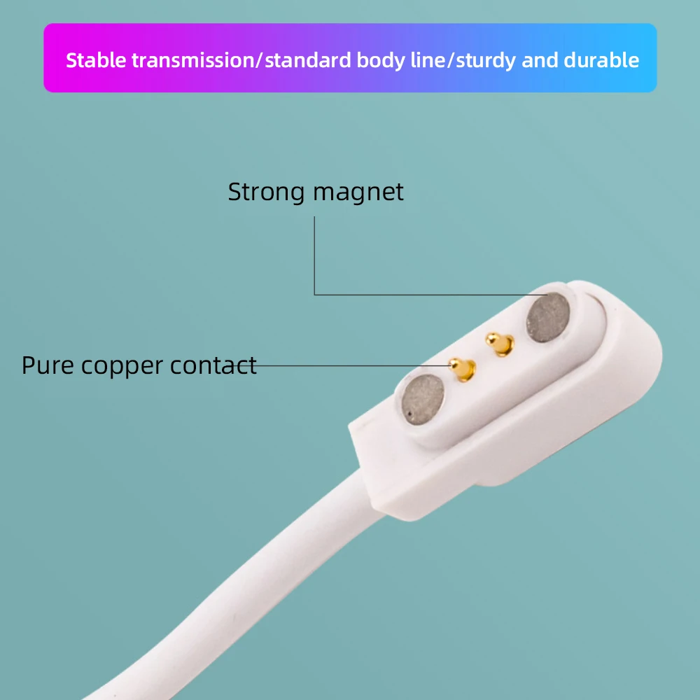 

White Not Easily Broken Charging Portable Adapter Long Service Life Charging Cable Full Packaging Molding Toughness Portable