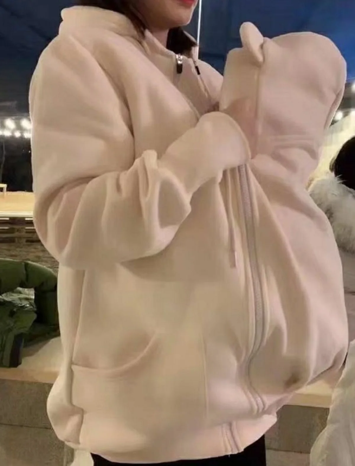 Куртка-переноска для мамы Одежда беременных зимняя одежда куртки верхняя из