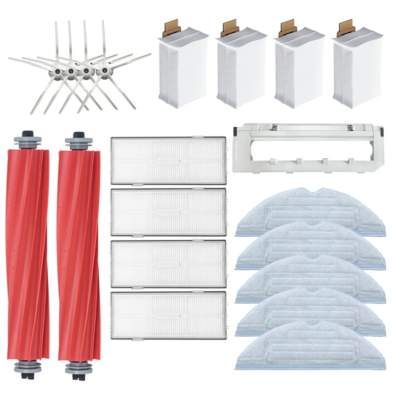 

Main Side Brush Mop Rag Hepa Filter Dust Bag Brush Cover For Xiaomi Roborock S7/T7S/T7S Plus Robot Vacuum Cleaner Parts