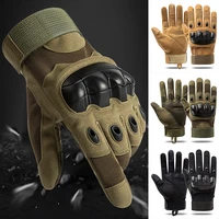 military tactical touch screen full finger army combat outdoor climbing riding airsoft sports paintball tactical equipment glove