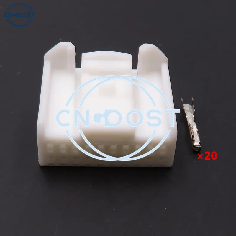 1 комплект 20-контактный 1473807 -1 Автомобильный автомобильный CD-плеер, разъем жгута проводов переменного тока в сборе, аудиопроводная розетка для Toyota